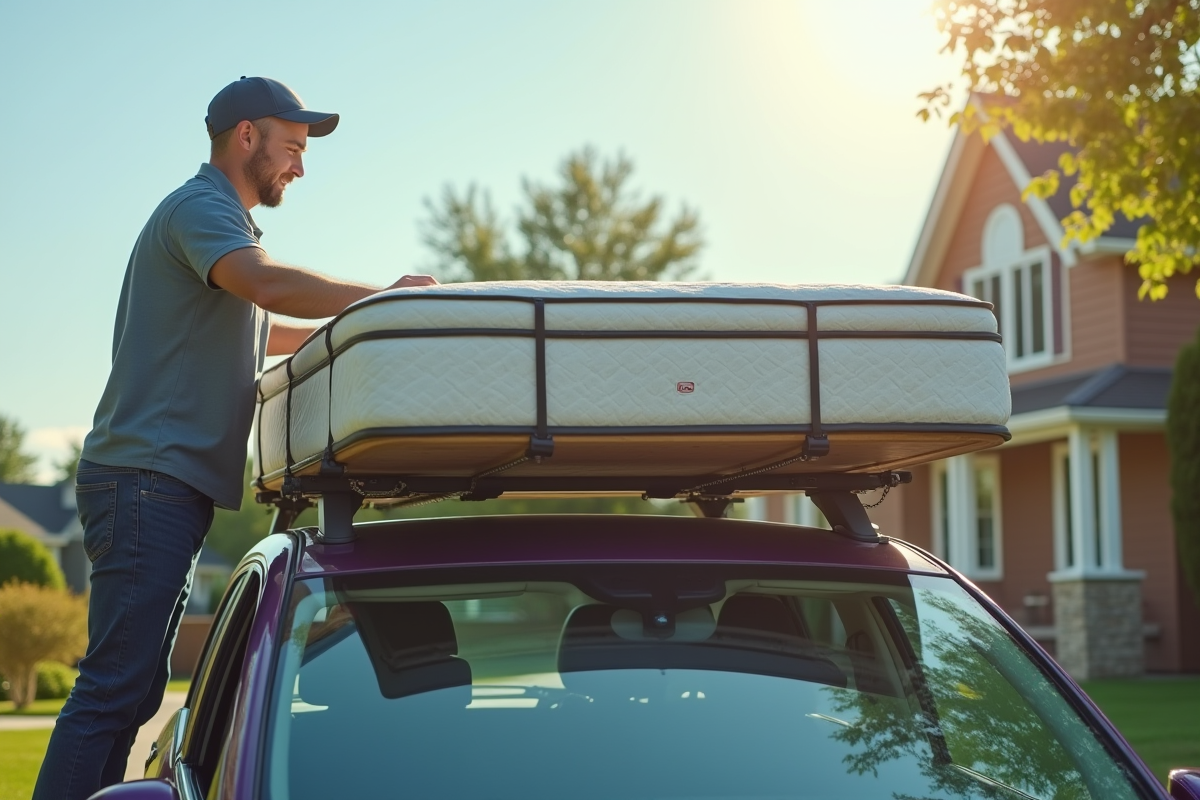 matelas déménagement